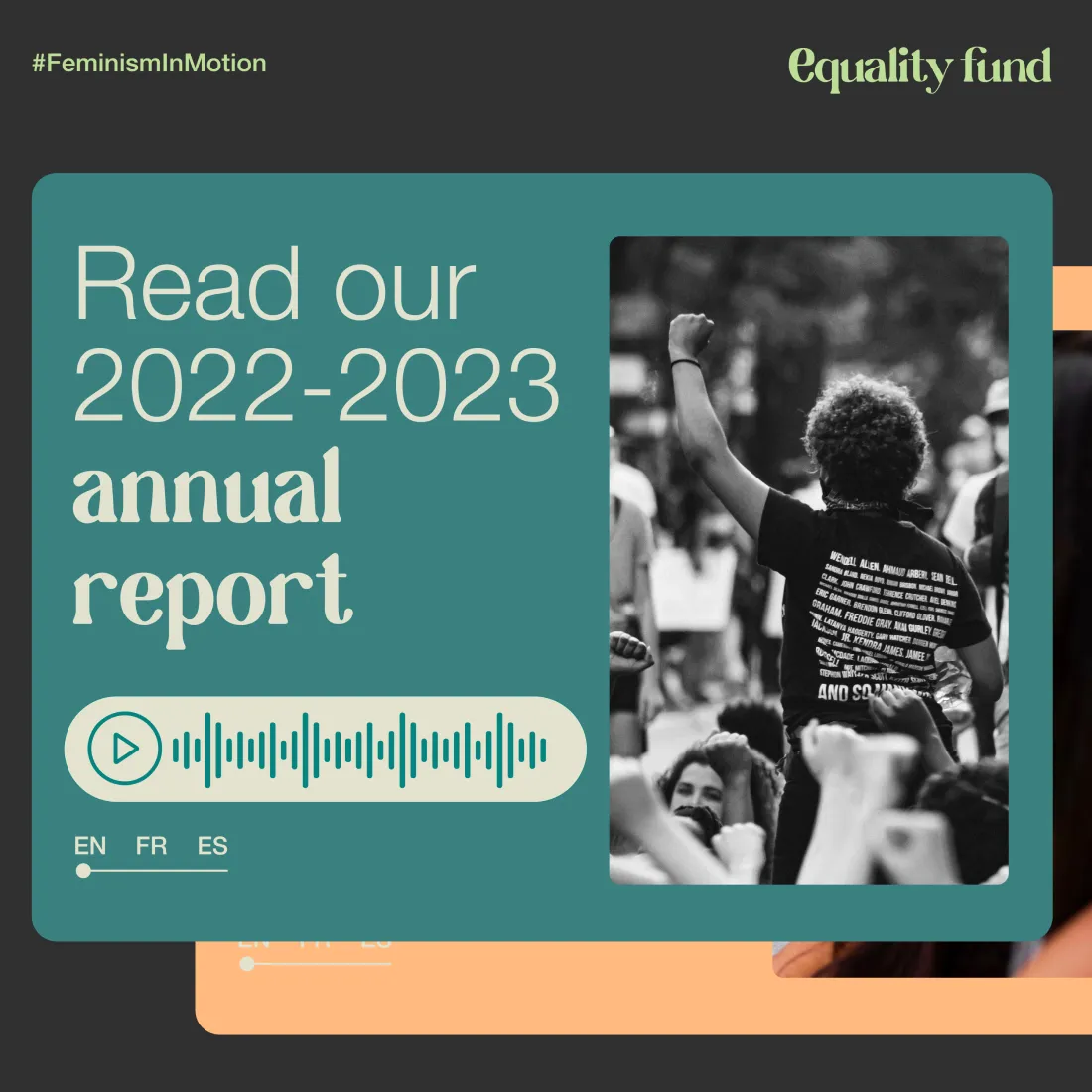 Annual report launch x Equality Fund
