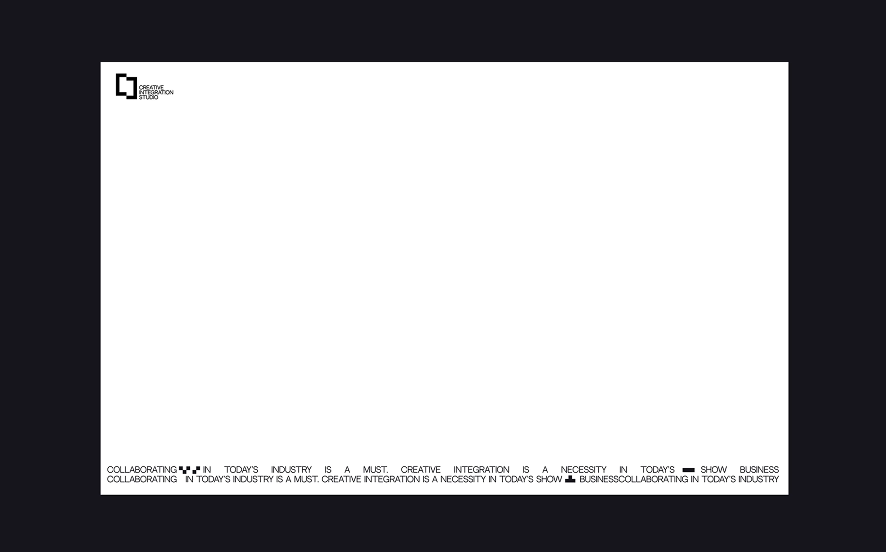 Creative Integratin Studio